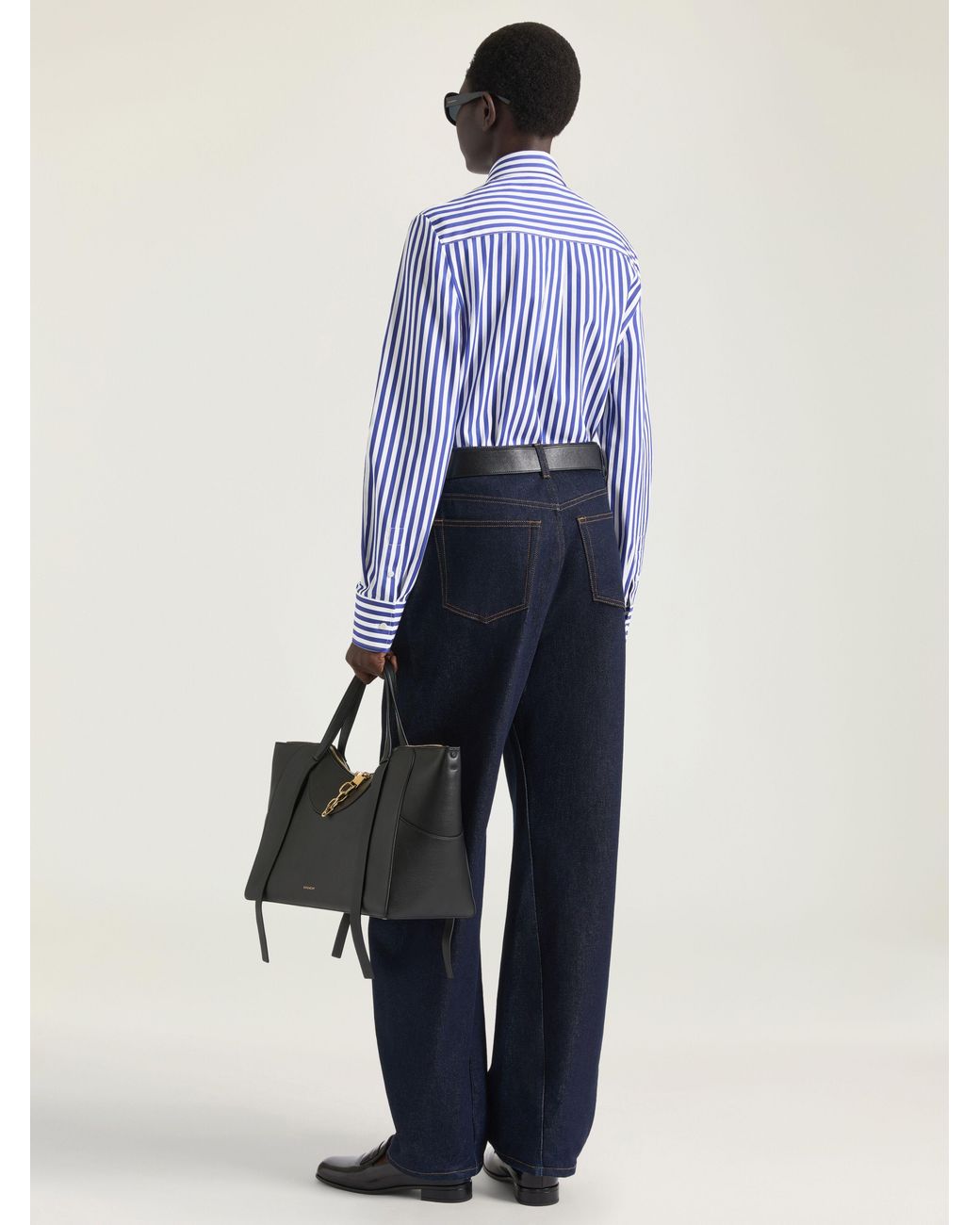 Givenchy Blue Striped Shirt