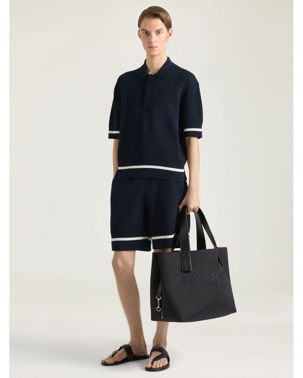 Givenchy Black Cargo Tote Bag for men