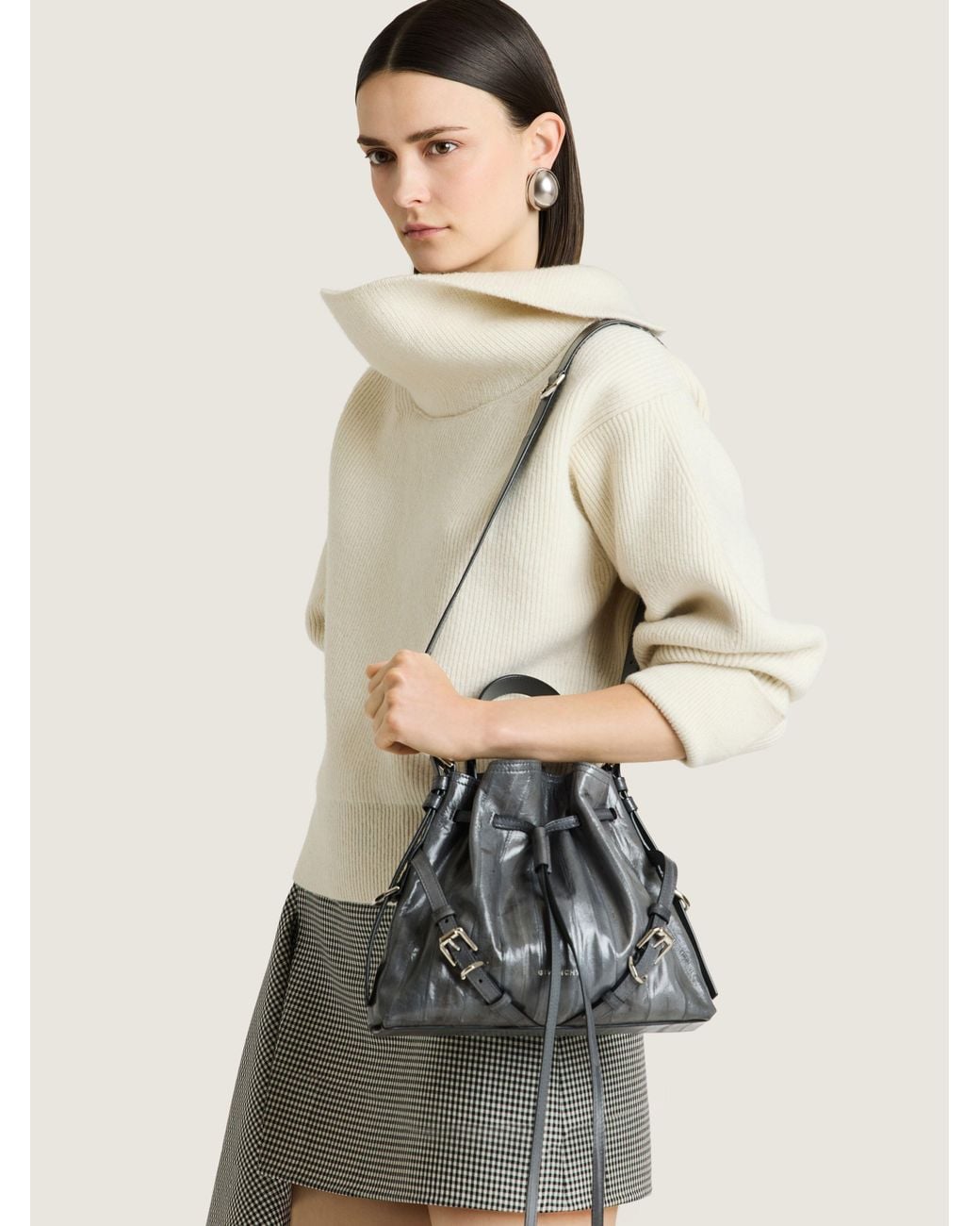 Givenchy Natural Small Voyou Bucket Bag