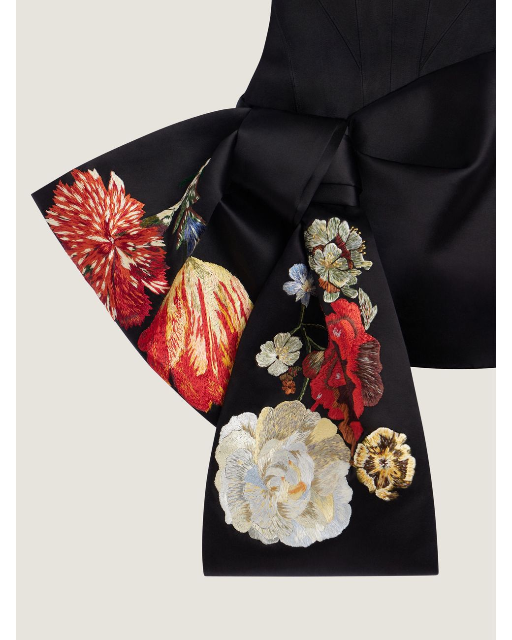 Givenchy Black Mini Bustier Dress