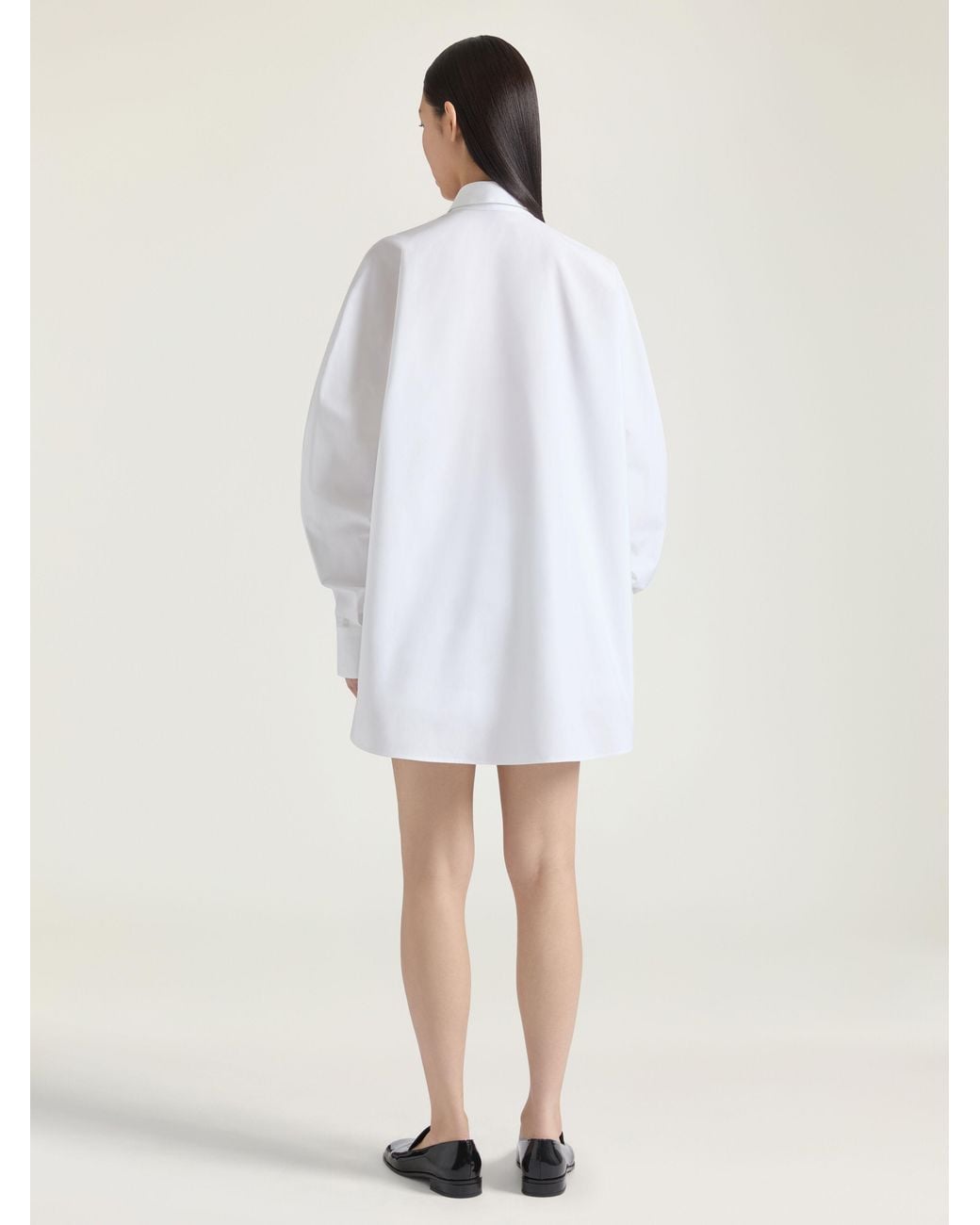 Givenchy White Cocoon Shirt
