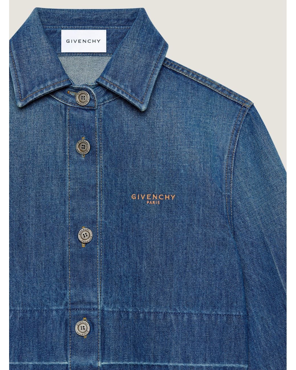 Givenchy Blue Shirt