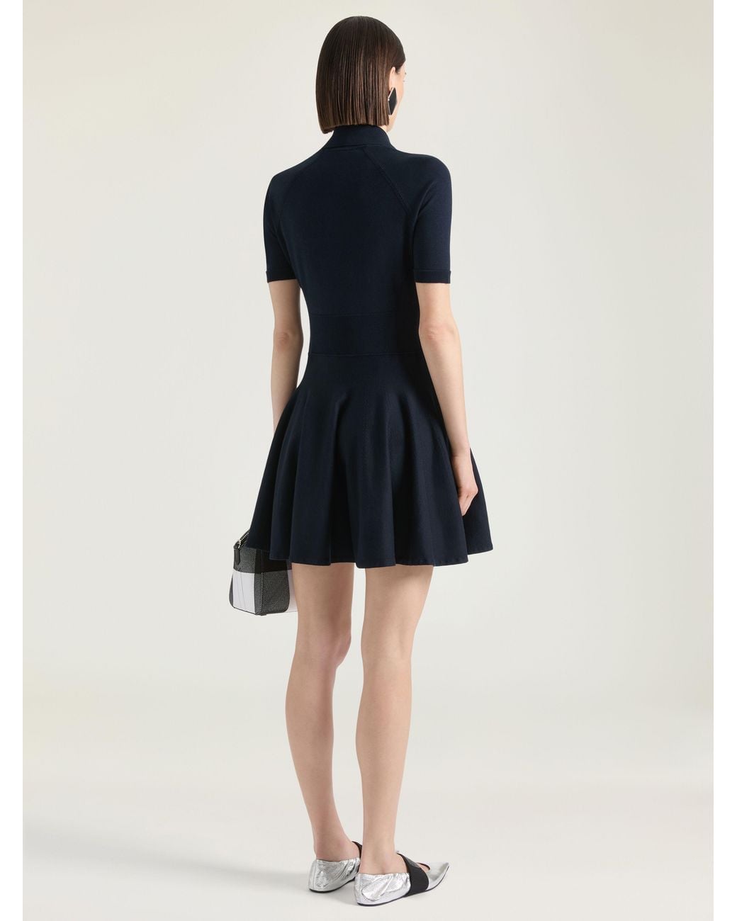 Givenchy Blue Mini Polo Dress