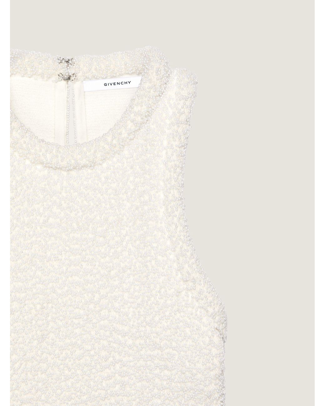 Givenchy Natural Cropped Top