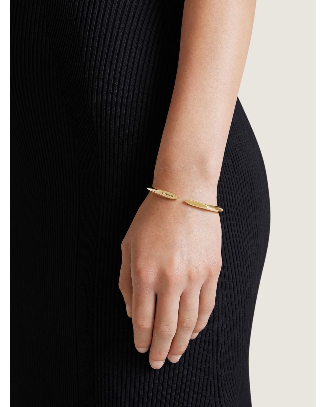Givenchy Natural Pinch Cuff Bracelet