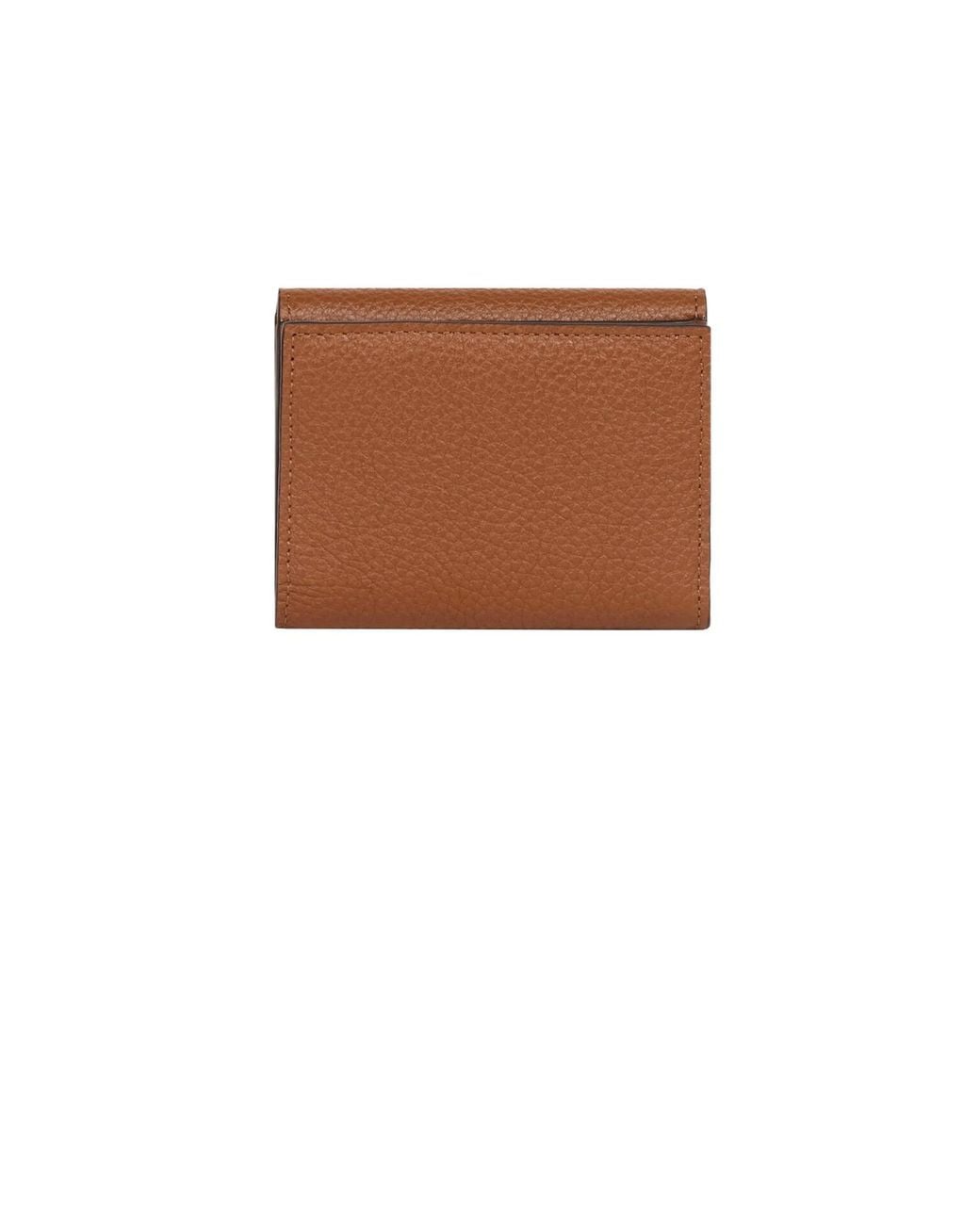 Etro Brown Leather Mini Wallet