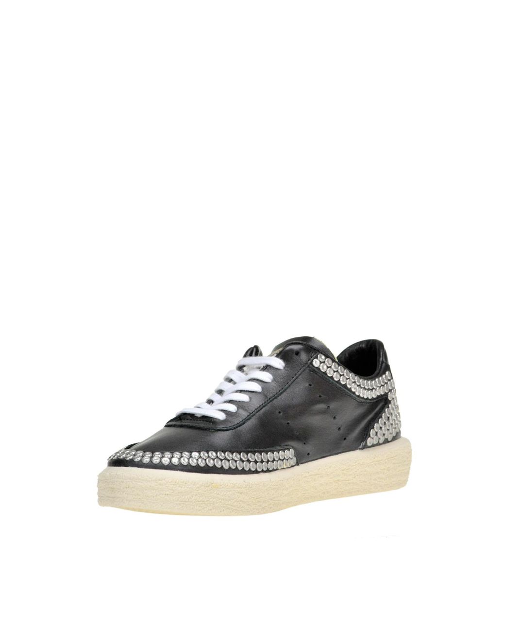Golden Goose Deluxe Brand Women's Black The Tenth Star Studded Trainers On  sale