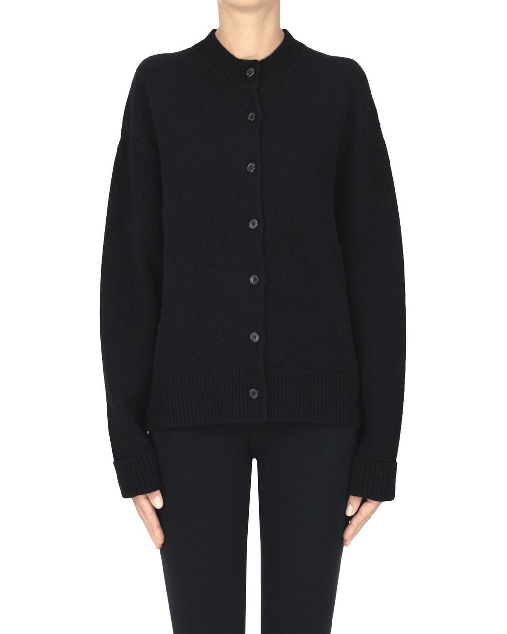 Rohe Blue Structured Knit Cardigan