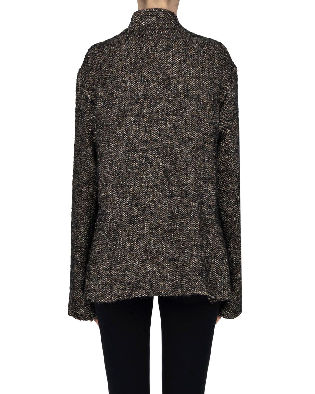 Kiltie Gray Angel Harringbone Jacket