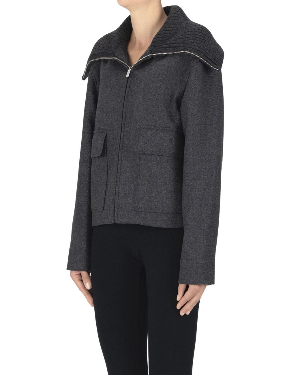 Theory Black Wool Cloth Jacket