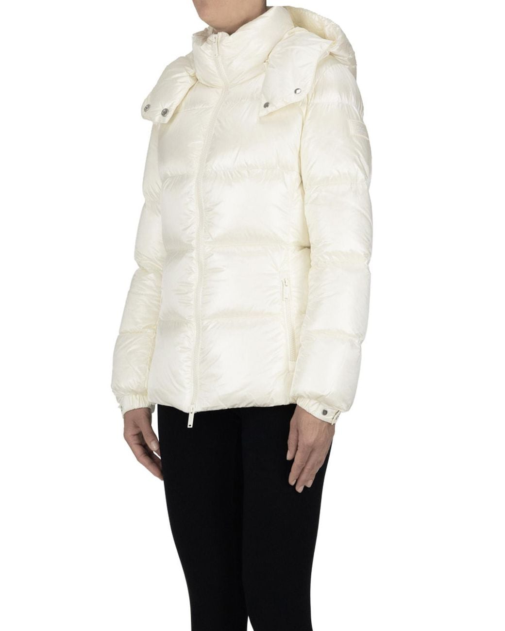 Add White Short Down Jacket
