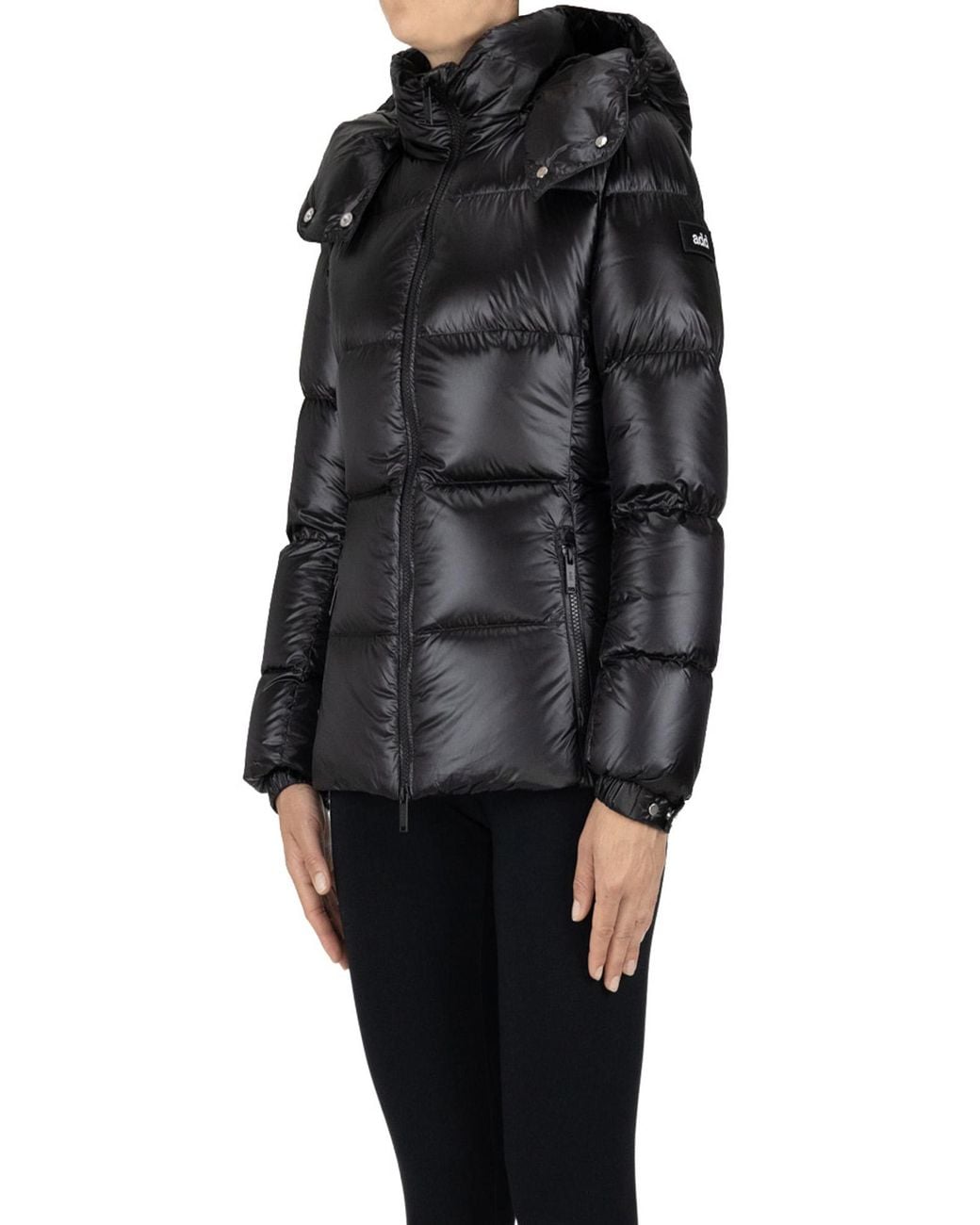 Add Black Short Down Jacket