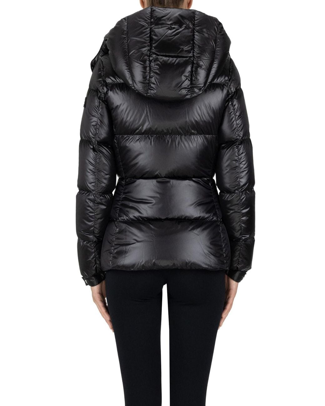 Add Black Short Down Jacket
