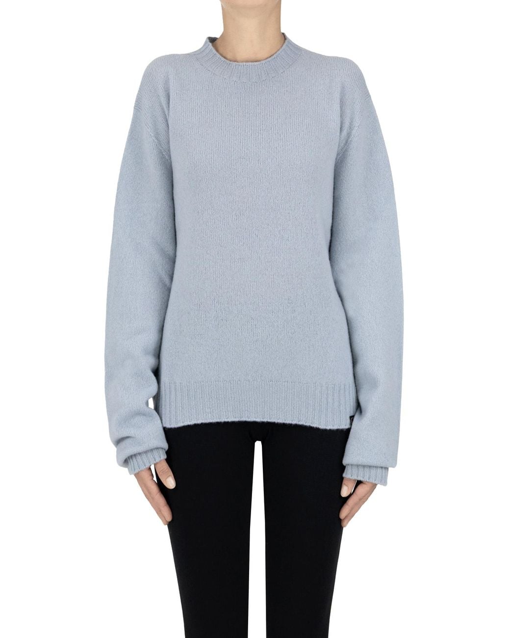 Colmar Blue Rounded Neckline Pullover