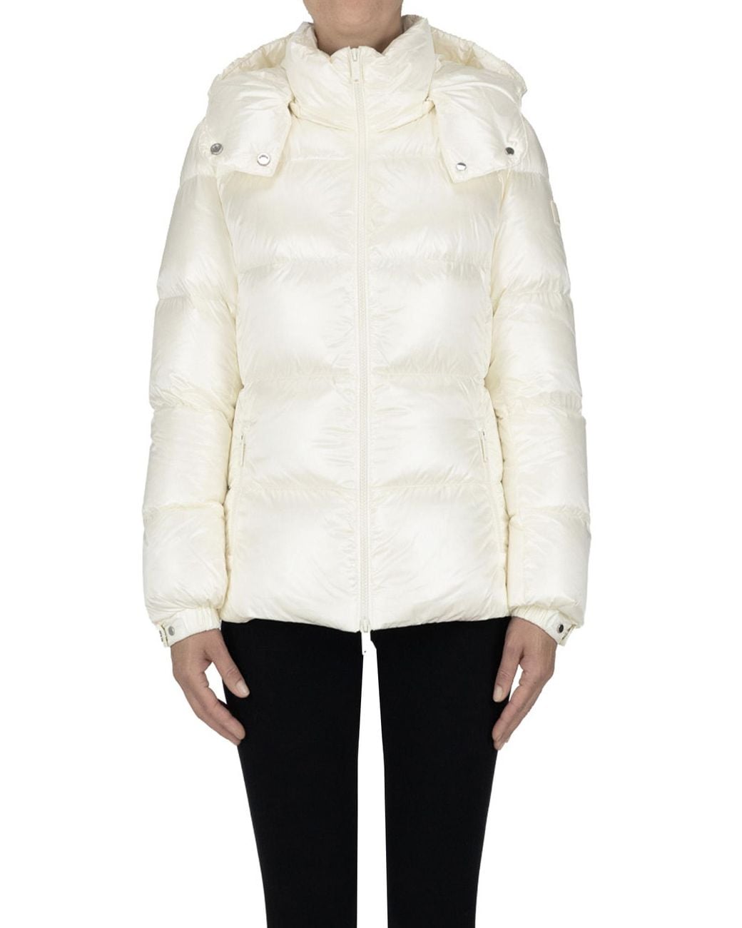Add White Short Down Jacket