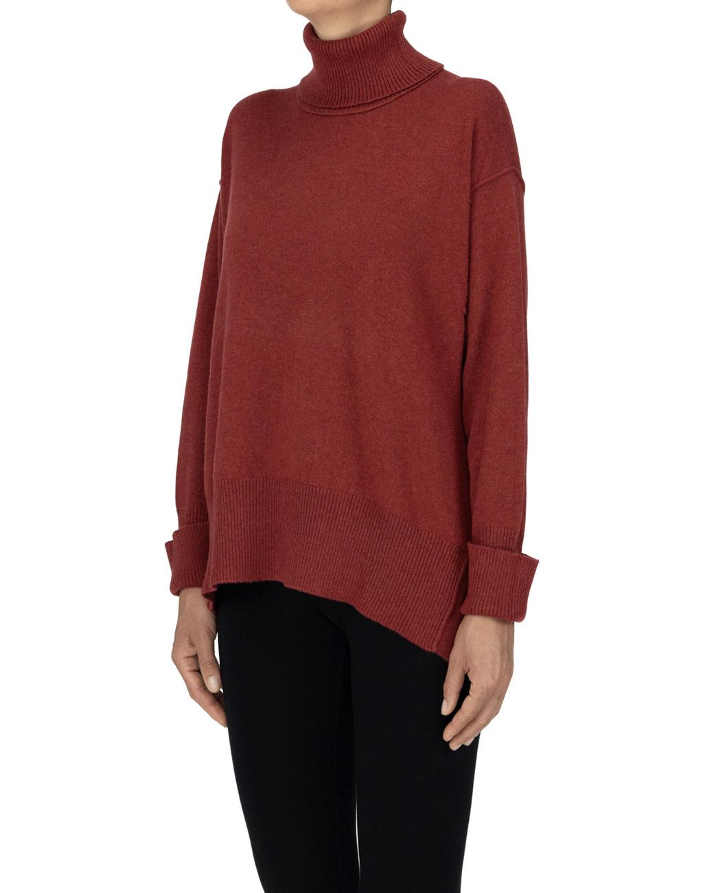 Antonelli Red Mentore Turtleneck Pullover