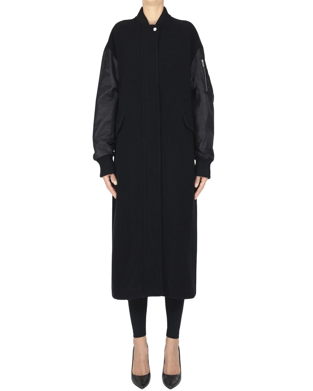 Pinko Black Mapur Coat