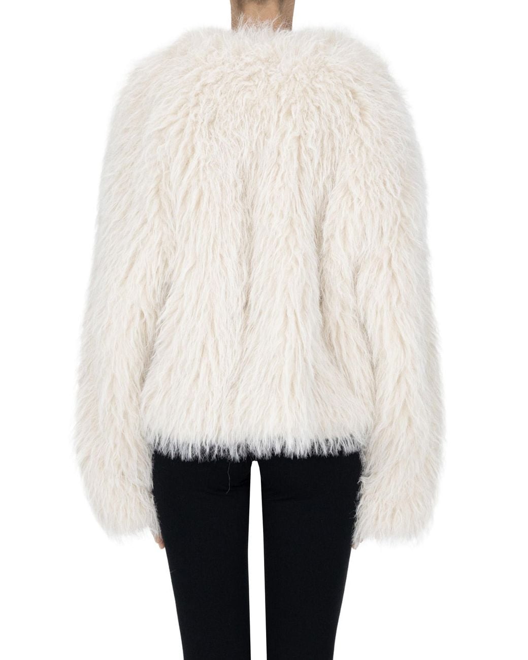 ELEH White Eco-fur Jacket