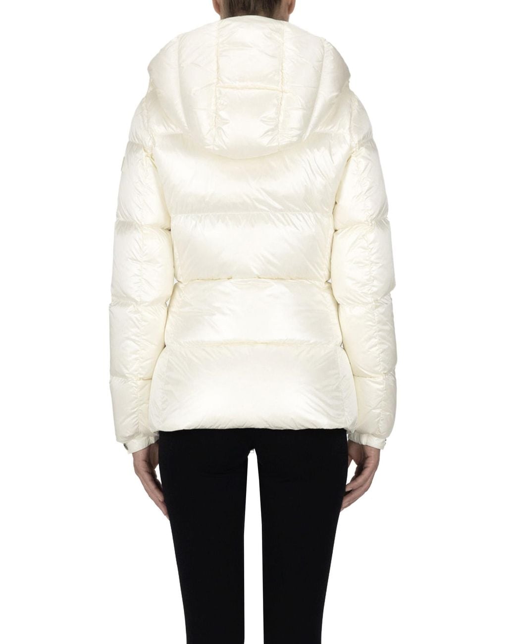 Add White Short Down Jacket