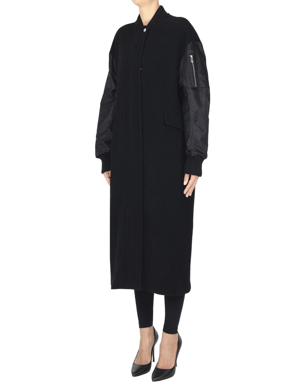 Pinko Black Mapur Coat