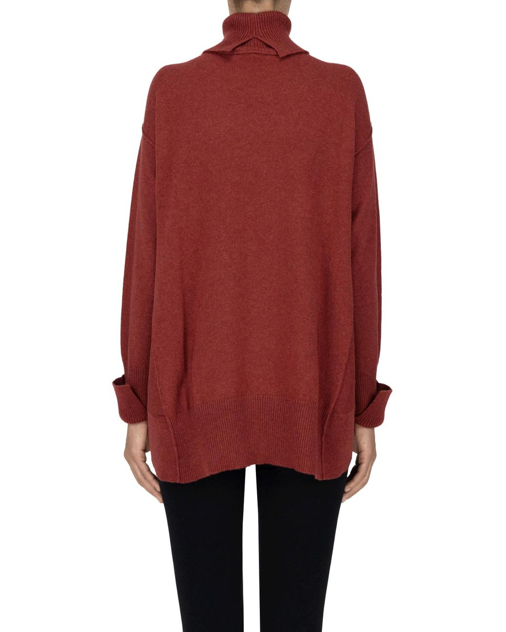 Antonelli Red Mentore Turtleneck Pullover