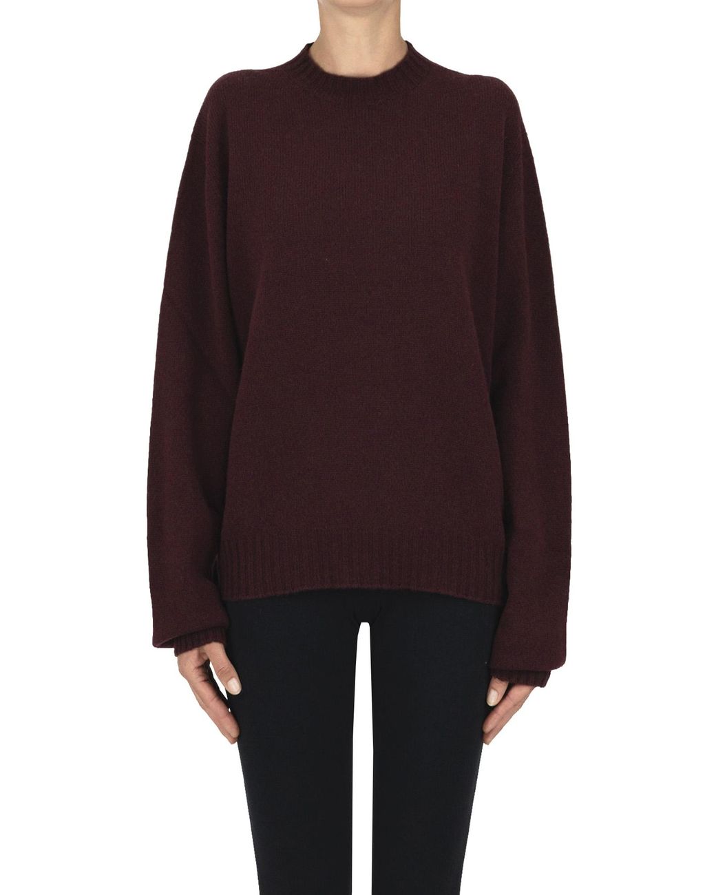 Colmar Red Rounded Neckline Pullover