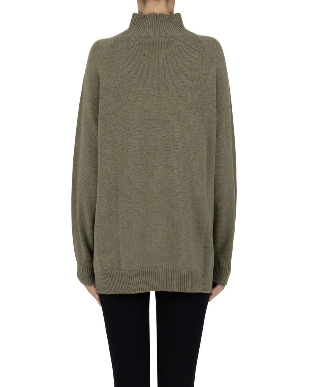 Peserico Green Turtleneck Pullover