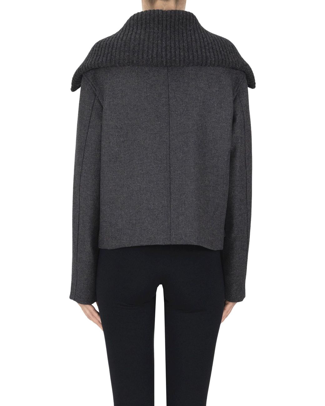 Theory Black Wool Cloth Jacket