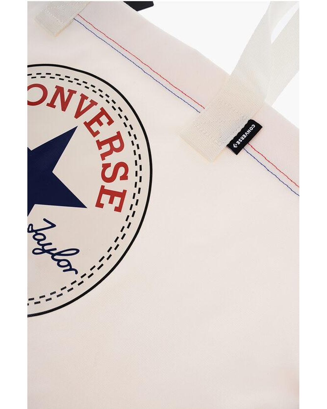 Converse All Star Chuck Taylor Solid Color Tote Bag With Printed Maxi Size Unic in White Lyst UK