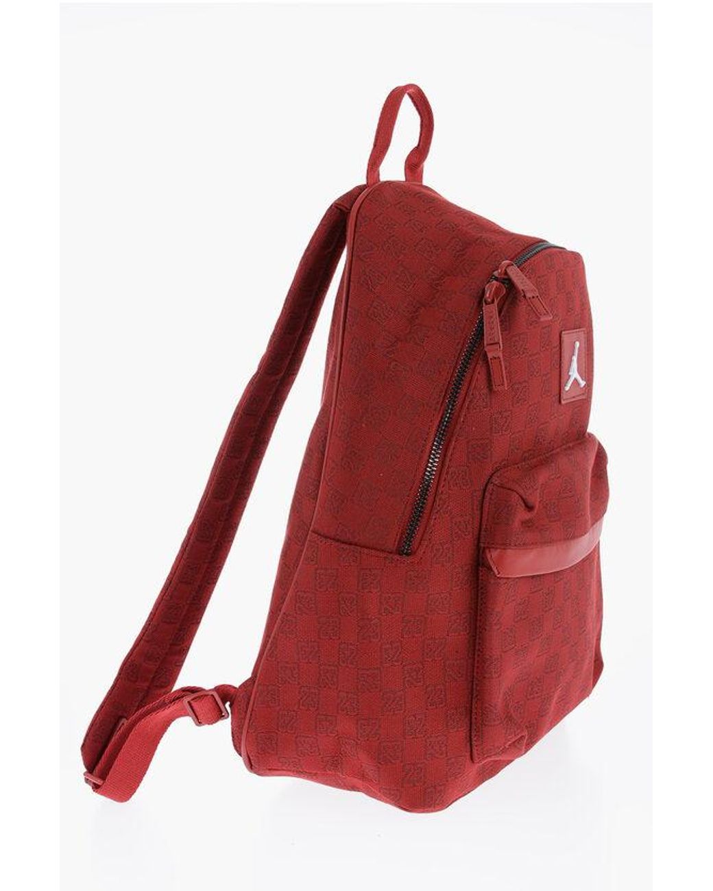 Nike Air Jordan Fabric Backpack With All Over Monogram in Red Lyst UK