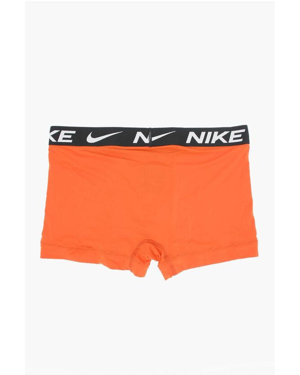 orange nike spandex shorts