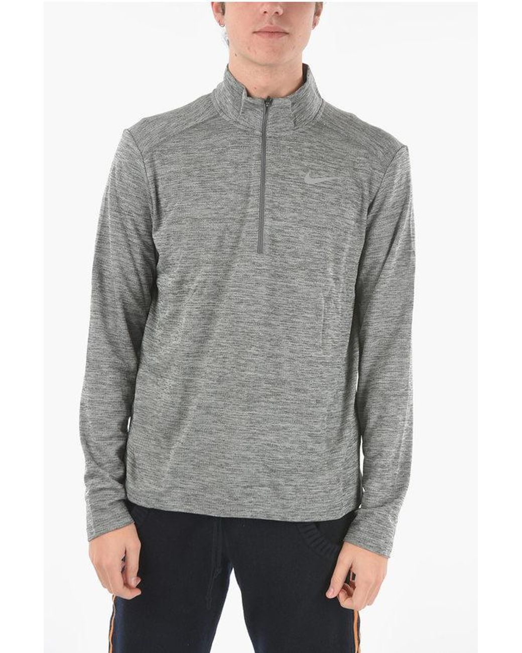 nike grey sweater mens