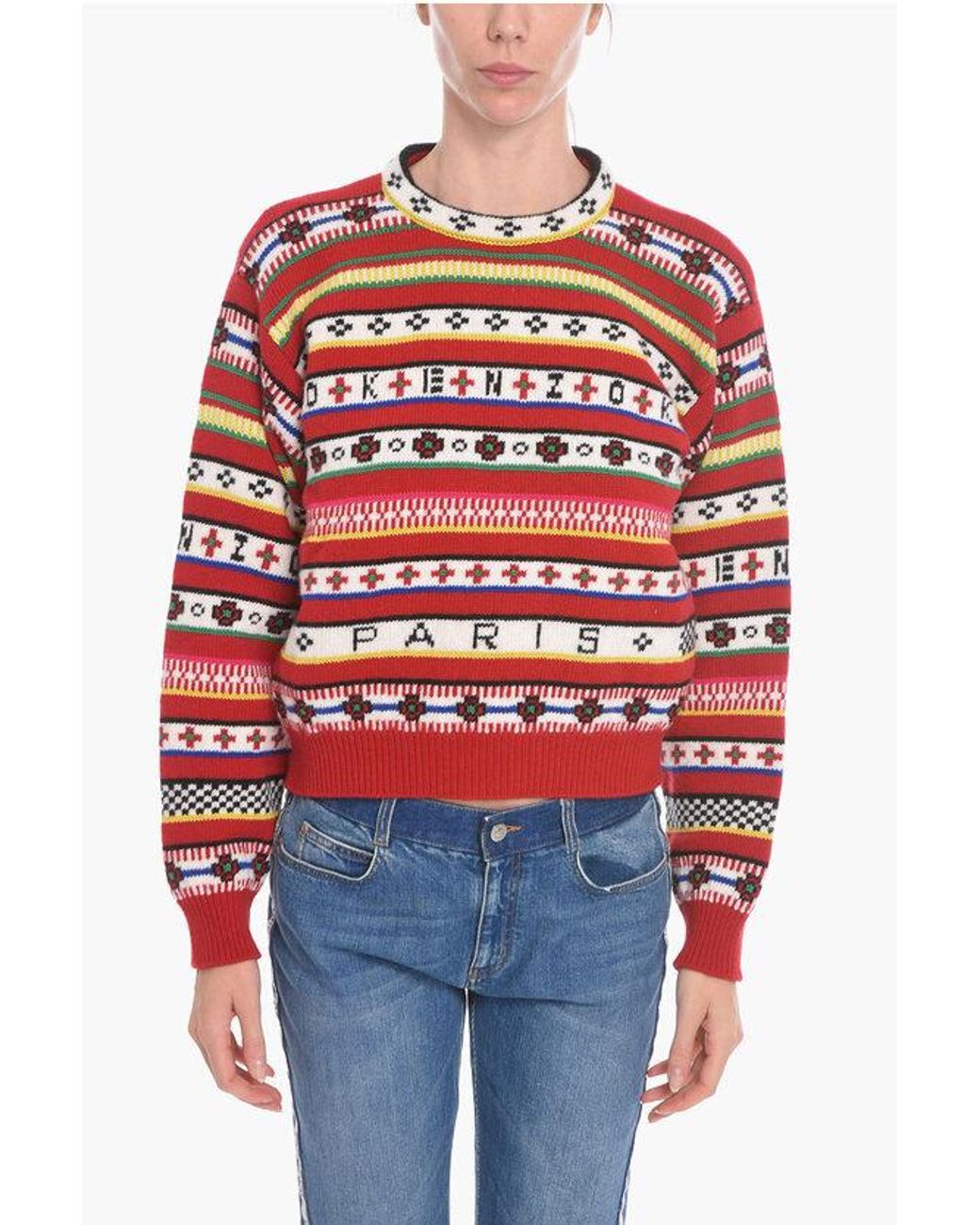 Kenzo sweater red hotsell