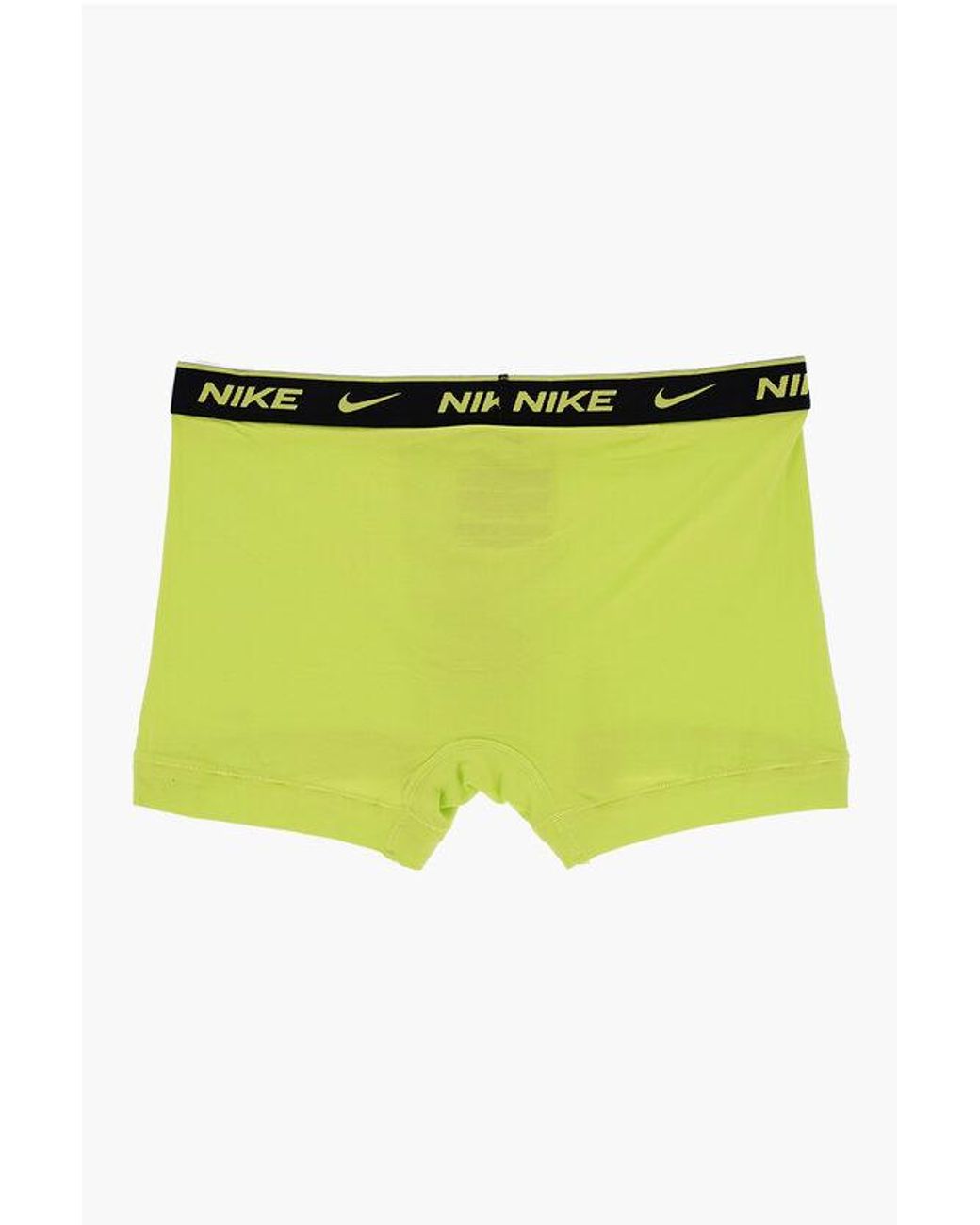 Nike White Logoed Stretch Cotton Boxer Briefs Set for men