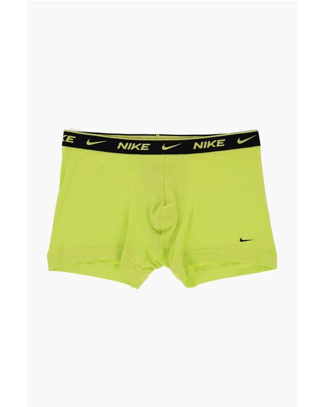 Nike White Logoed Stretch Cotton Boxer Briefs Set for men