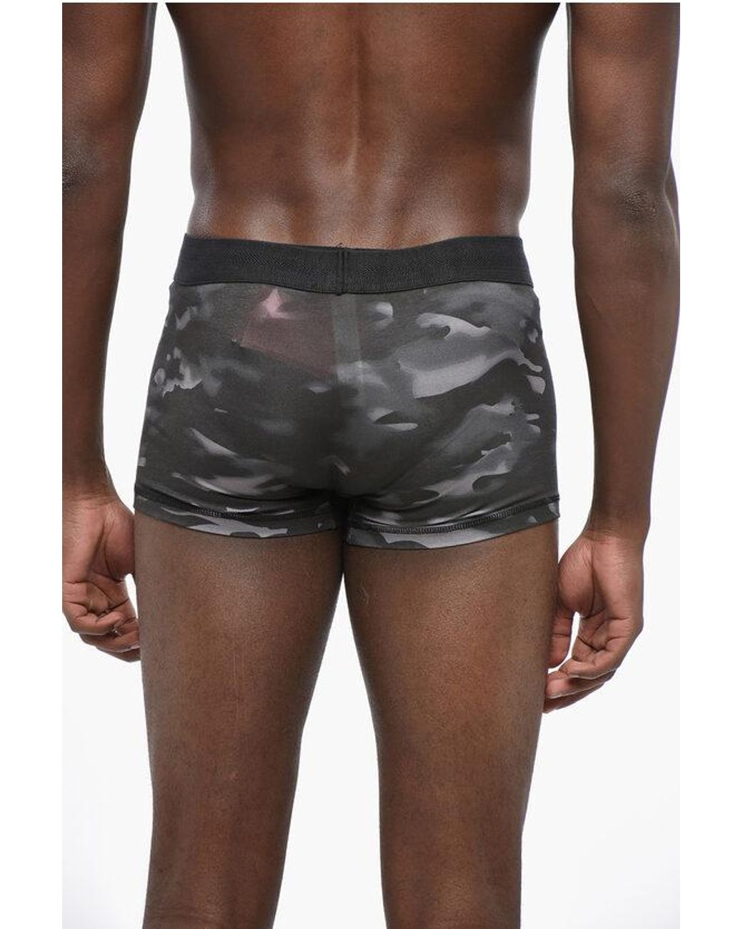 DIESEL Camouflage Effect Boxer Briefs Umbx-Damien With Printed