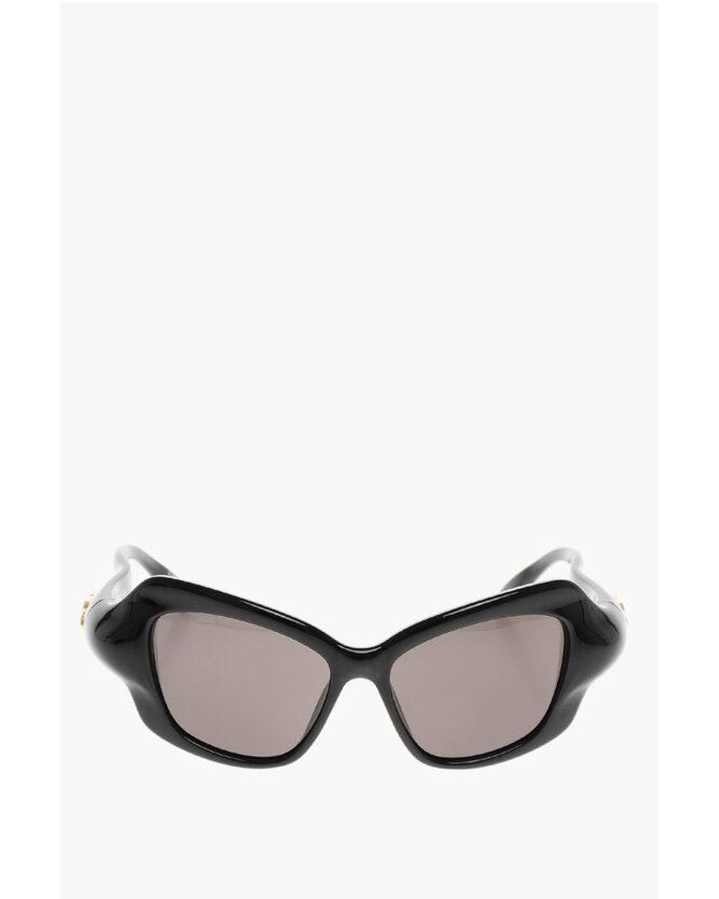 Balenciaga Multicolor Sunglasses Palazzo Cat With Wave Temples