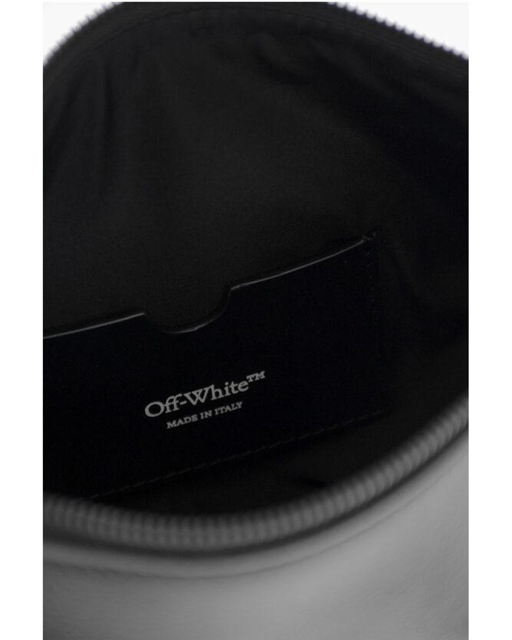 Off-White c/o Virgil Abloh Solid Color Leather Biker Tire Off-White c/o Virgil Abloh Solid Color Leather Biker Tire