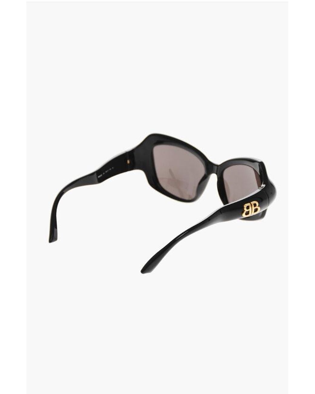 Balenciaga Multicolor Sunglasses Palazzo Cat With Wave Temples