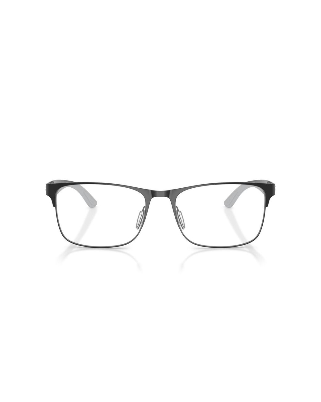 Ray-Ban Black Rectangle Metal Eyeglasses Online