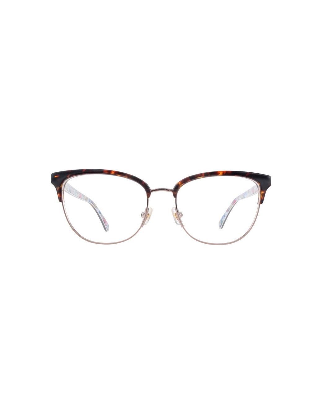 Kate Spade Black Oval Metal Eyeglasses Online