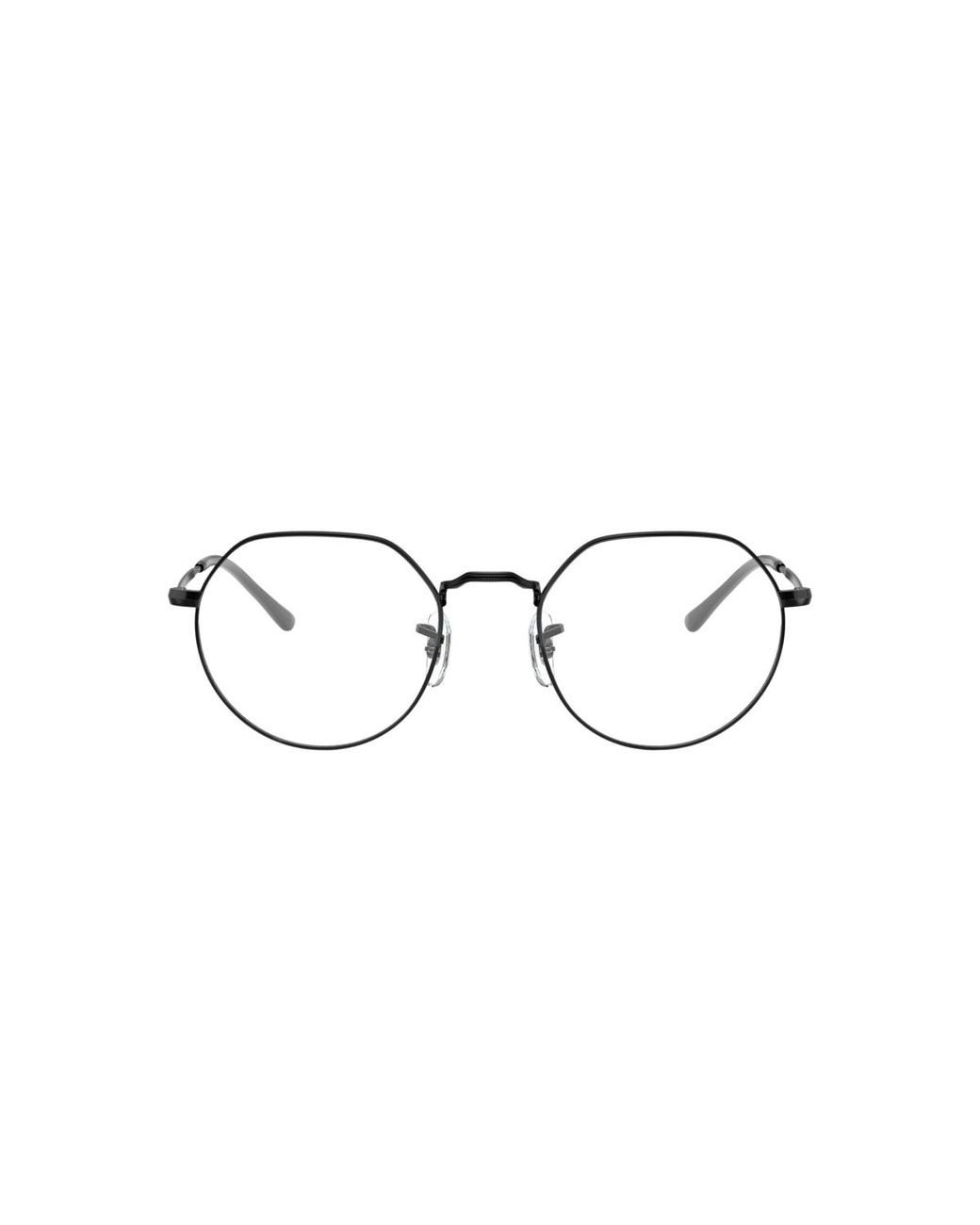 Ray-Ban Black Irregular Metal Eyeglasses Online