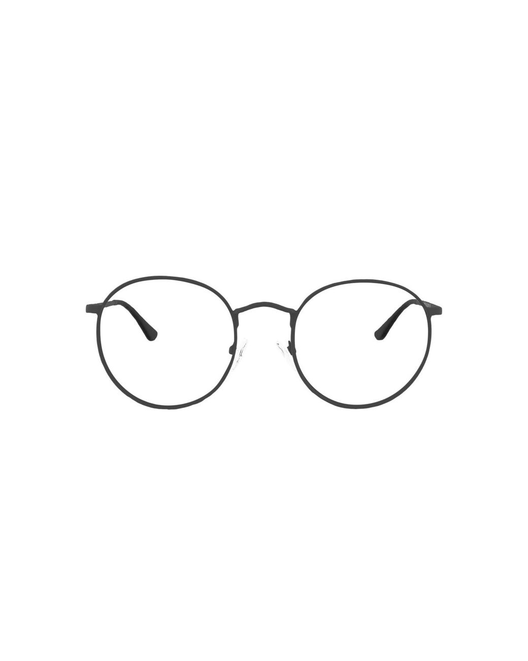 GD Collection Black Phantos Metal Eyeglasses Online