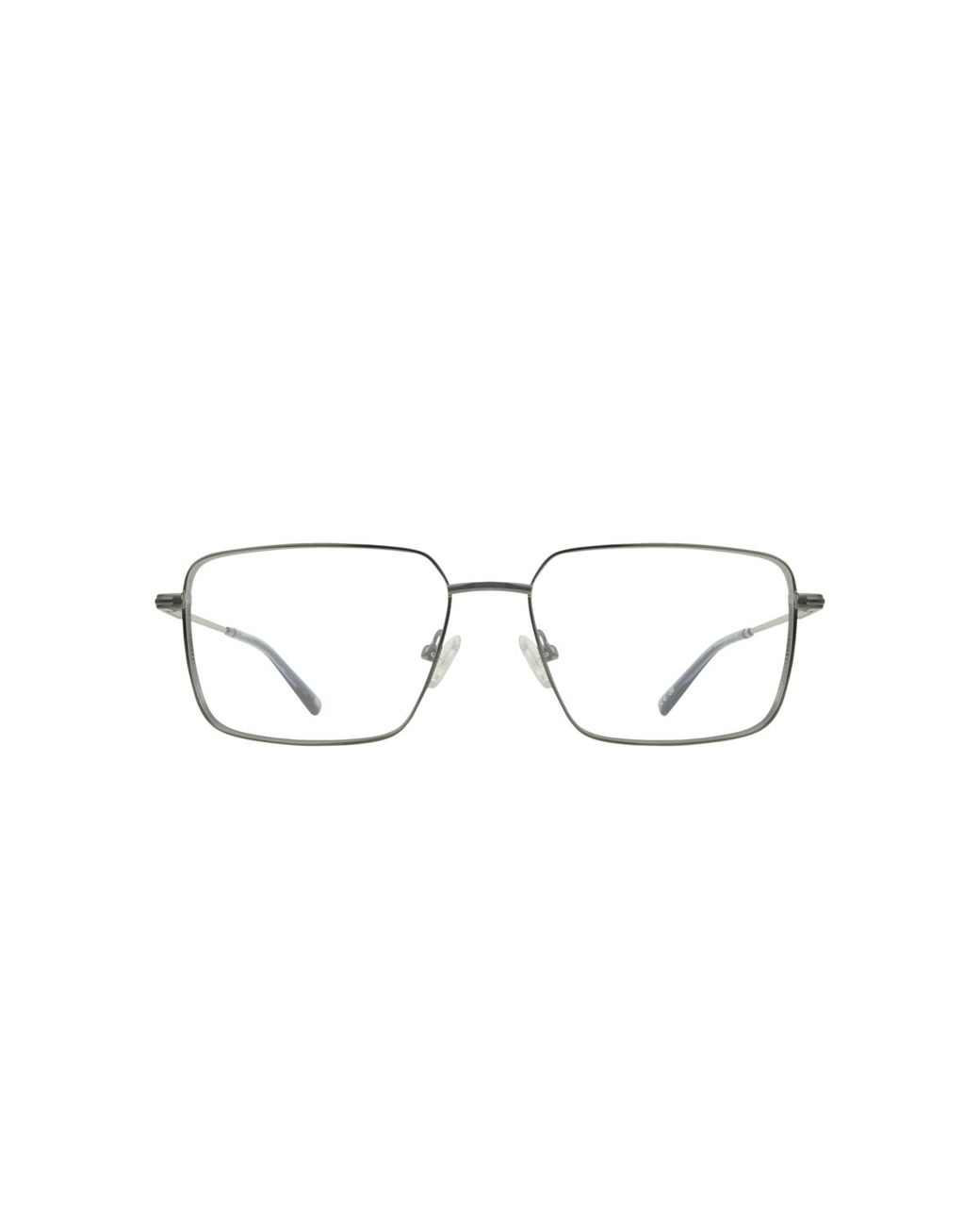 London Retro Black Gunmetal/ Rectangle Metal Eyeglasses Online for men
