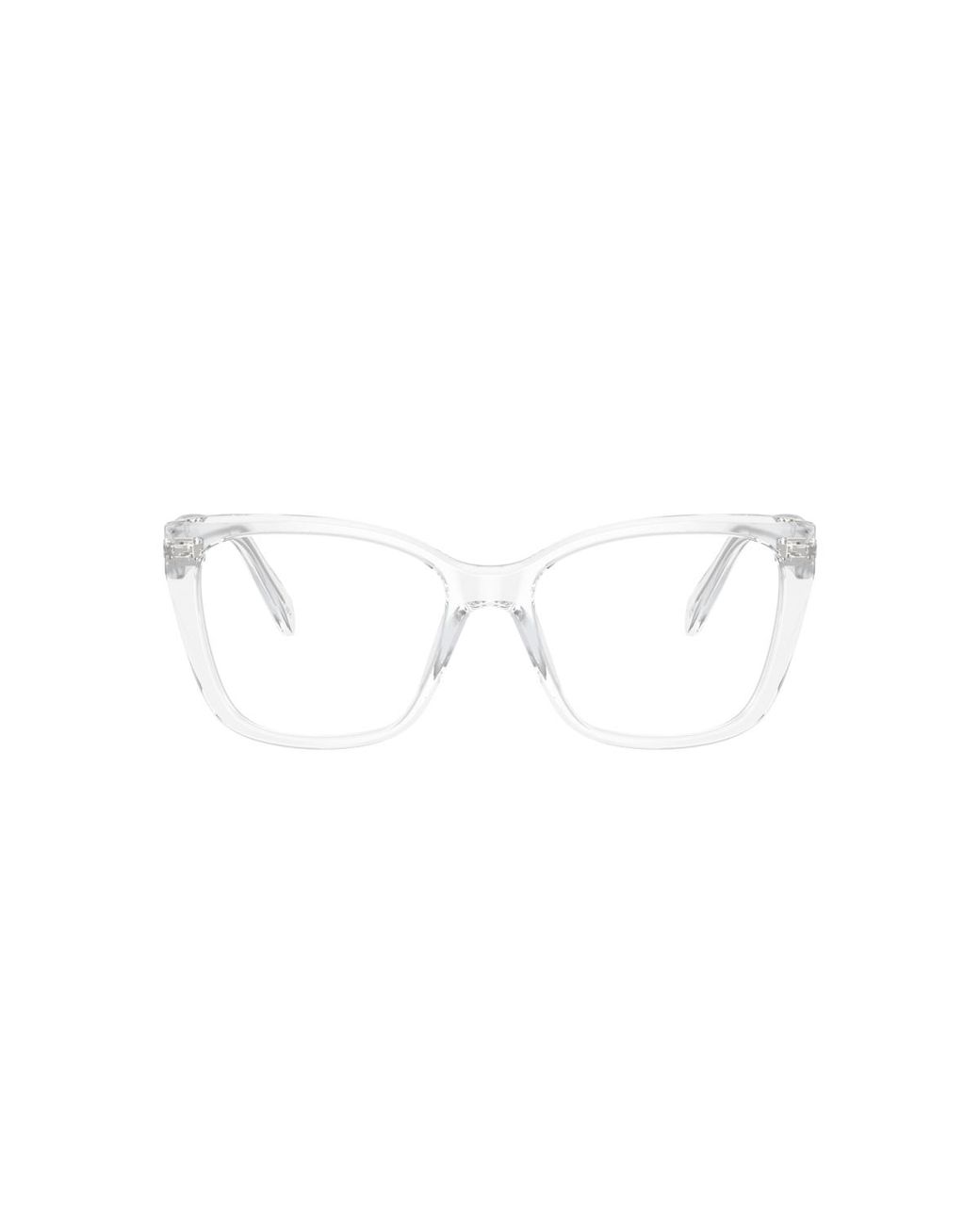 Swarovski Black Irregular Acetate Eyeglasses Online