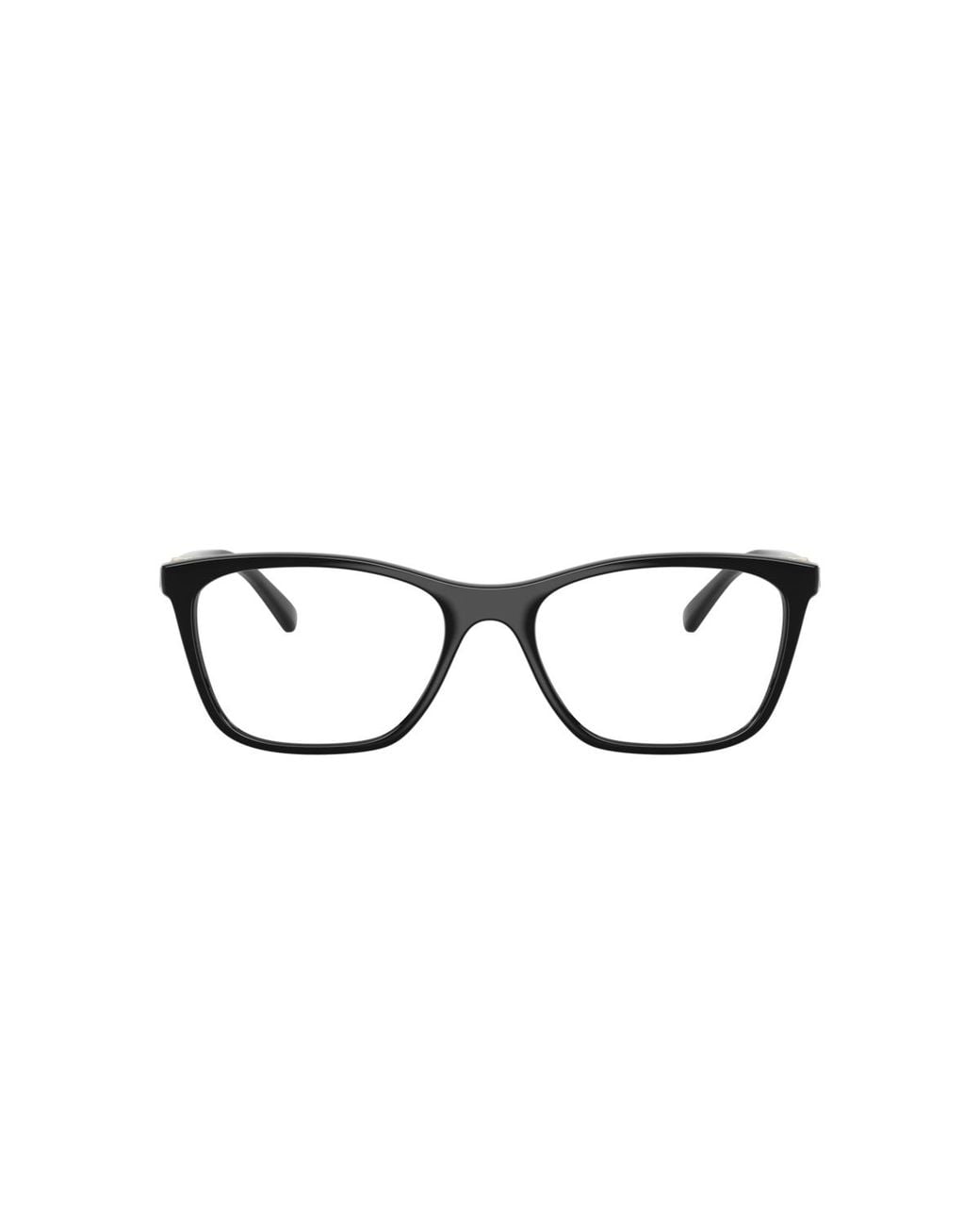 Vogue Eyewear Black Pillow Plastic Eyeglasses Online