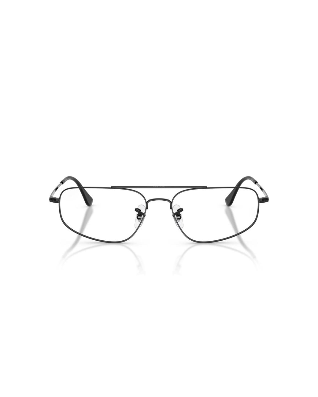 Ray-Ban Black Irregular Metal Eyeglasses Online