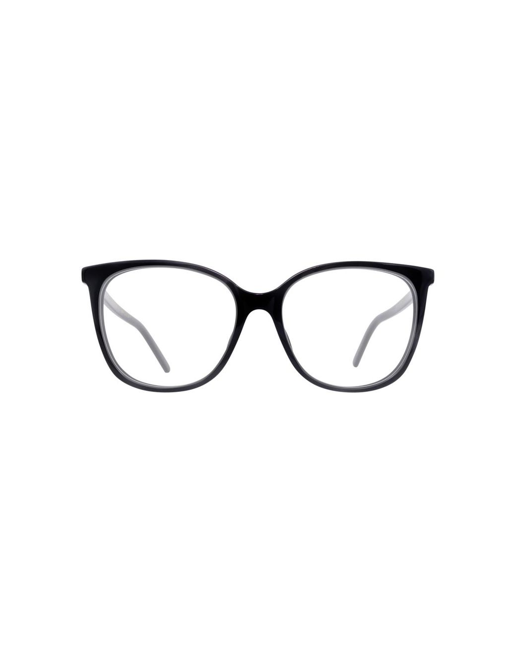Marc Jacobs Black Rectangle Acetate Eyeglasses Online