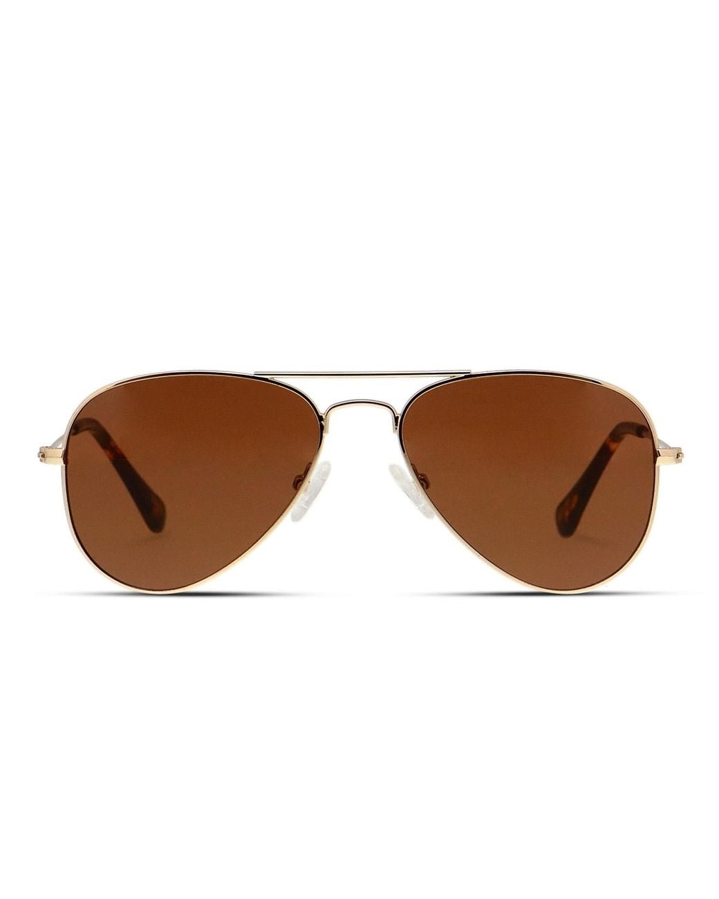 Ottoto Black Aviator Metal Sunglasses