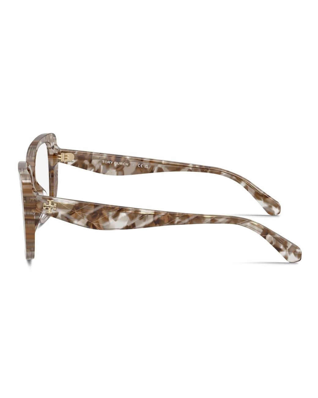 Tory Burch Multicolor 53Mm Square Optical Glasses